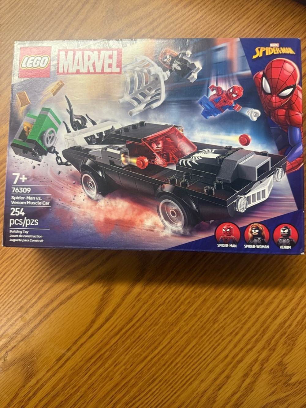 LEGO Marvel Spider-Man Muscle Car Set - Black, Red, White